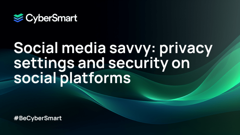 Social media savvy: privacy settings and security on social platforms