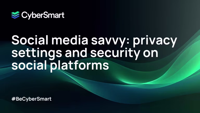 Social media savvy: privacy settings and security on social platforms