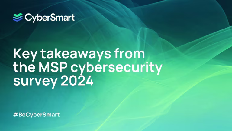Key takeaways from the MSP cybersecurity survey 2024