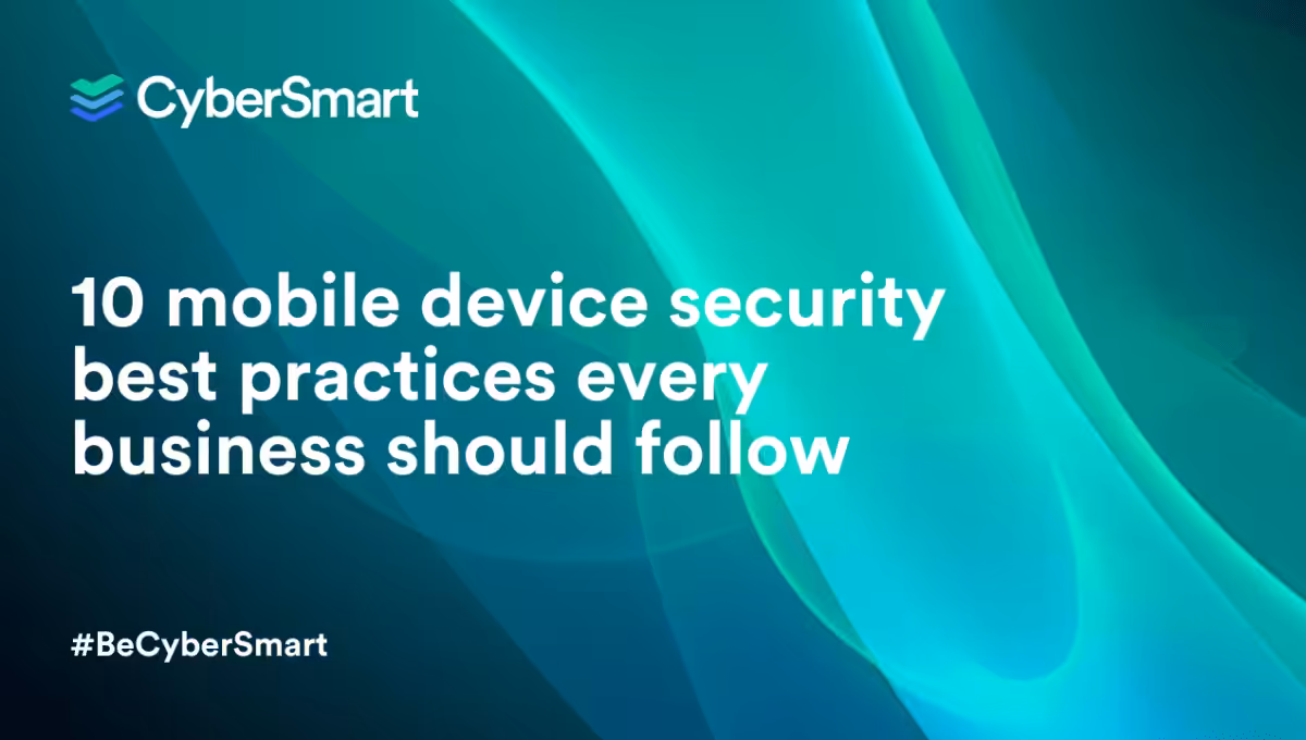 mobile device security best practices