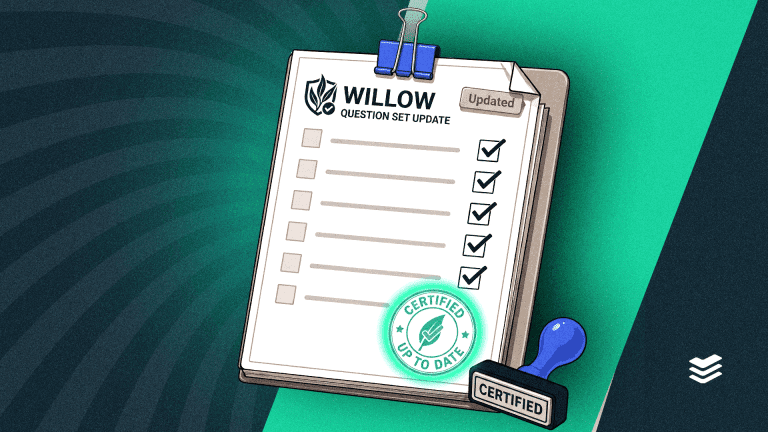 Everything you need to know about the upcoming Willow Question Set for Cyber Essentials